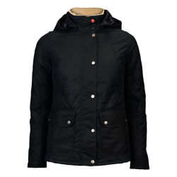 Barbour Bartlett Quilted Wax Jacket Navy